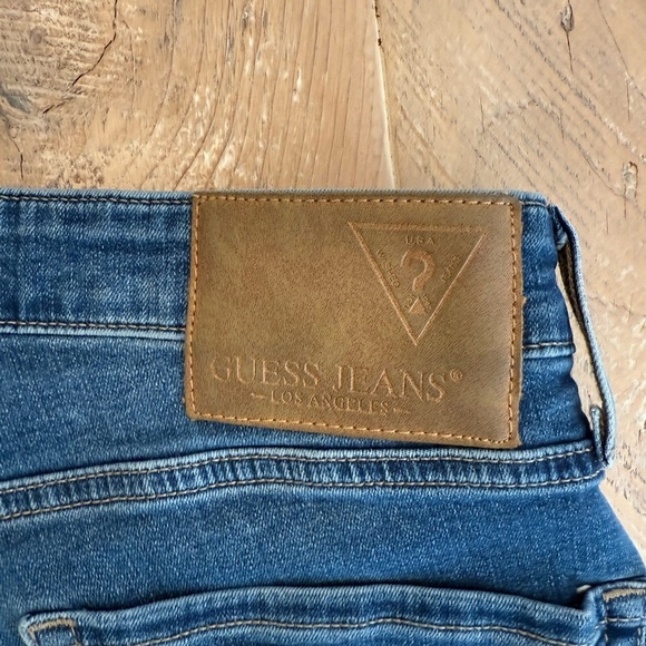 VTG Guess Brit Rocker Slim Tapered Jeans, Size: 32 - Picture 6 of 6